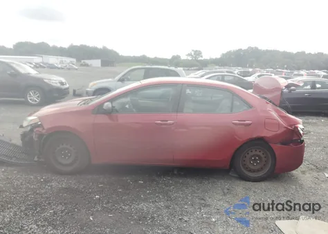 2015 Toyota Corolla Le from USA, damaged, VIN 2T1BURHE0FC452224